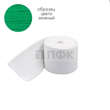 Башмачная резинка 25мм цв зеленый (уп 25м/400м) Башмачная резинка 25мм цв зеленый (уп 25м/400м)