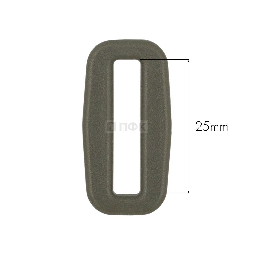 Пряжка-рамка Р-25(ОЩ-25) ПФЛ 25мм цв хаки (уп 1000шт/10000шт) — ПФКР Пряжка-рамка Р-25(ОЩ-25) ПФЛ 25мм цв хаки (уп 1000шт/10000шт)