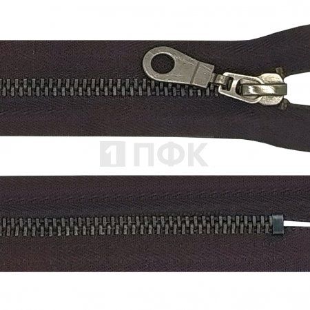 Молния металлическая тип 5 16см н/р цв 304 зв оксид (уп 100шт)
