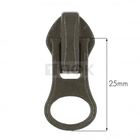 Бегунок для спиральной (витой) молнии тип 8 автомат ГРУША цв 328 (уп 500шт/5000шт)