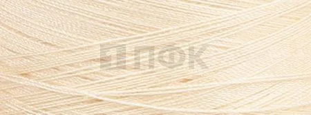 Нить швейная армированная 45ЛЛ ПНК им.Кирова 2500м цв 0102 молочный (уп 20/кор 140)