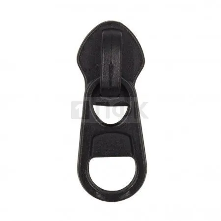 Бегунок для спиральной (витой) молнии тип 8 галант цв 322 черный (уп 500шт/5000шт) арт.NR KKY