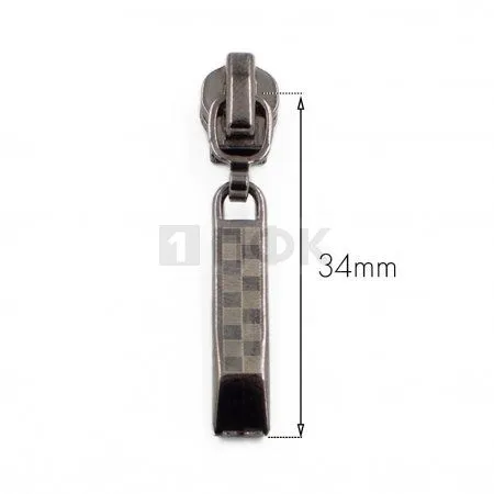 Бегунок металл тип 3 автомат K-20 цв никель темн (уп 1000шт/5000шт)