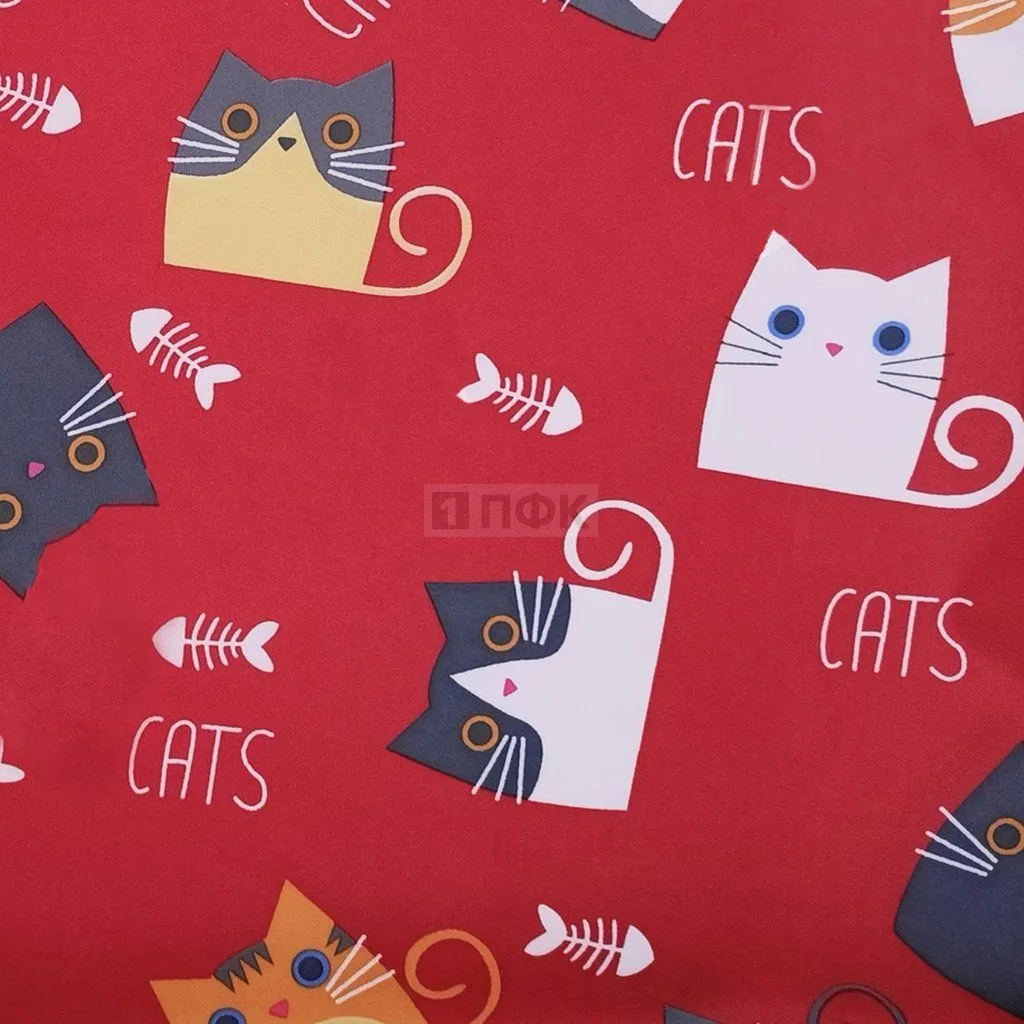 Ткань Дюспо 240Т PU milky 80гр/м2 шир 150см цв CATS-162 (рул 100м) — ПФКР Ткань Дюспо 240Т PU milky 80гр/м2 шир 150см цв CATS-162 (рул 100м)