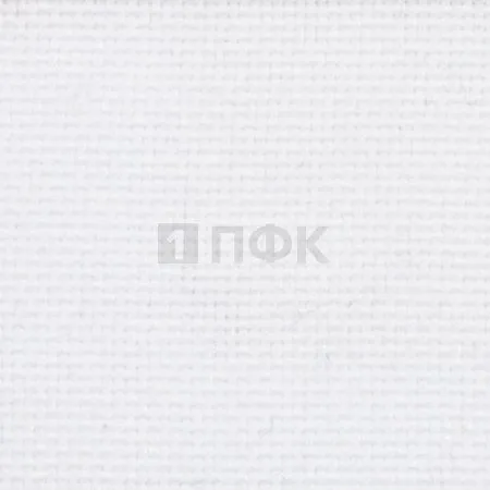 Ткань Габардин 100%ПЭ 140 гр/кв.м цв белый 1 (рул 100м)