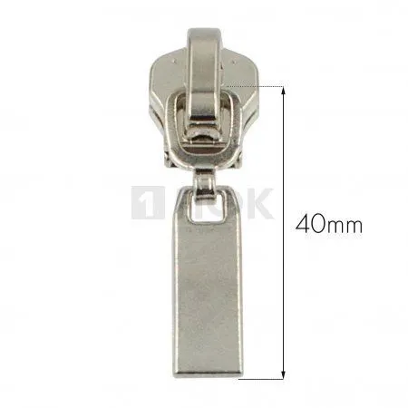 Бегунок металл тип 8 автомат 15-5 цв никель (уп 500шт/5000шт)